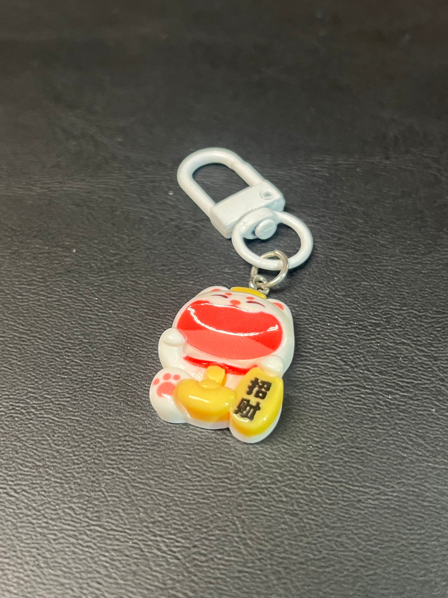 Tiny Lucky Cat Keychain