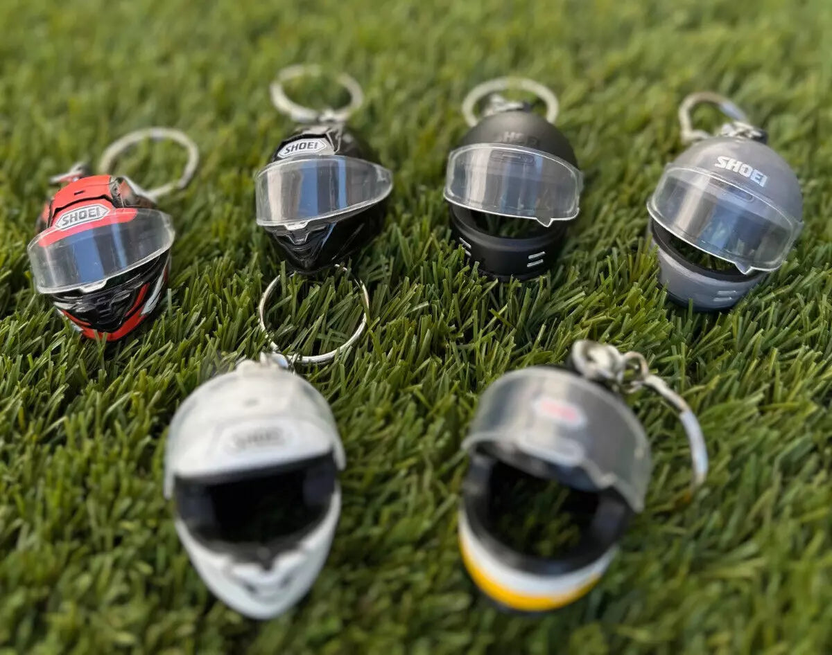 Toys Cabin SHOEI Helmet Keychain Collection Vol.1: Complete Set of 6 Figures